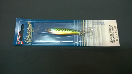 Sølvkroken Jensen Pirken mm. 62 gr. 16 colore MACKEREL PERCH